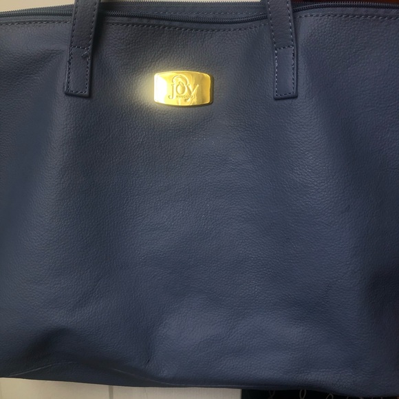 Joy Mangano Leather Tote - Picture 2 of 6
